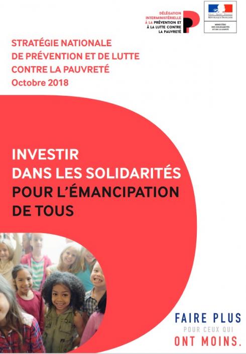 Visuel Stratégie nationale lutte contre la pauvreté