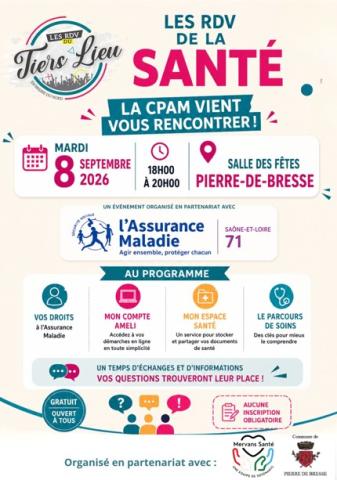 Visuel Rencontre Cpam
